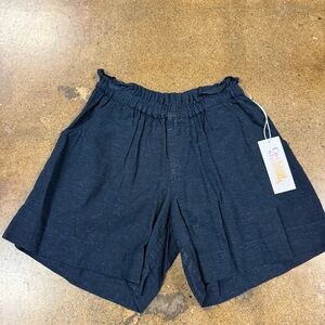 Stylish Navy Women's Shorts